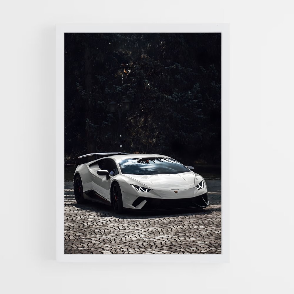 Poster Huracan performante – affiche Lamborghini (vue 3)